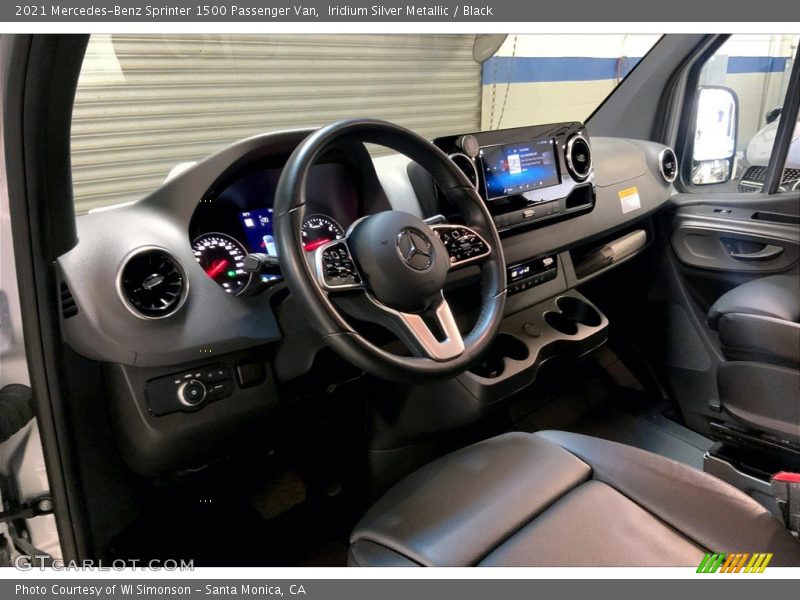  2021 Sprinter 1500 Passenger Van Black Interior