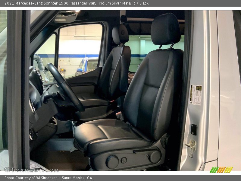 Front Seat of 2021 Sprinter 1500 Passenger Van