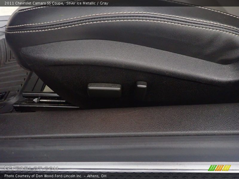 Silver Ice Metallic / Gray 2011 Chevrolet Camaro SS Coupe