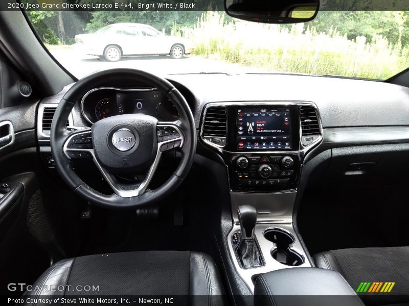 Bright White / Black 2020 Jeep Grand Cherokee Laredo E 4x4