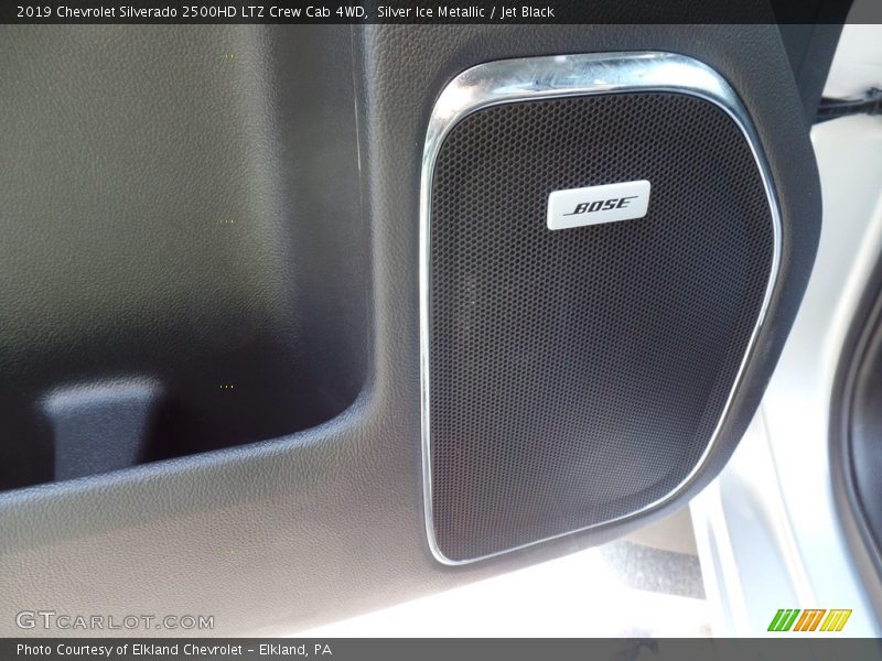Silver Ice Metallic / Jet Black 2019 Chevrolet Silverado 2500HD LTZ Crew Cab 4WD