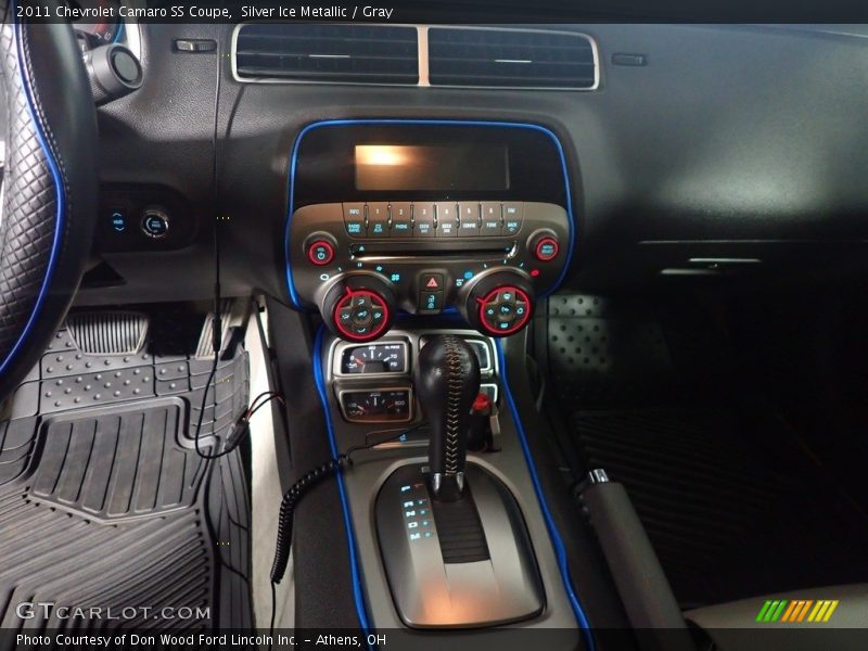 Silver Ice Metallic / Gray 2011 Chevrolet Camaro SS Coupe