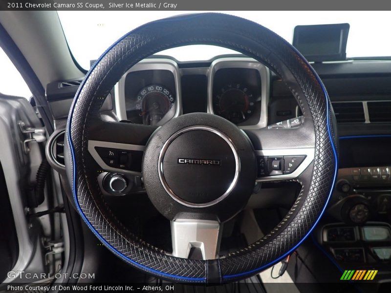 Silver Ice Metallic / Gray 2011 Chevrolet Camaro SS Coupe