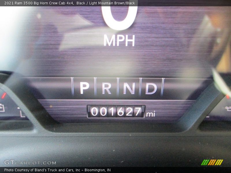 Black / Light Mountain Brown/Black 2021 Ram 3500 Big Horn Crew Cab 4x4