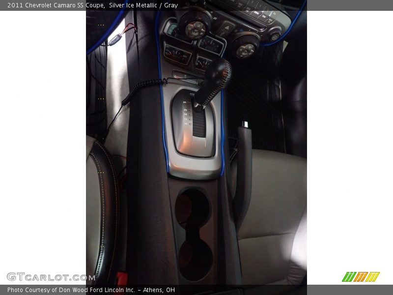 Silver Ice Metallic / Gray 2011 Chevrolet Camaro SS Coupe