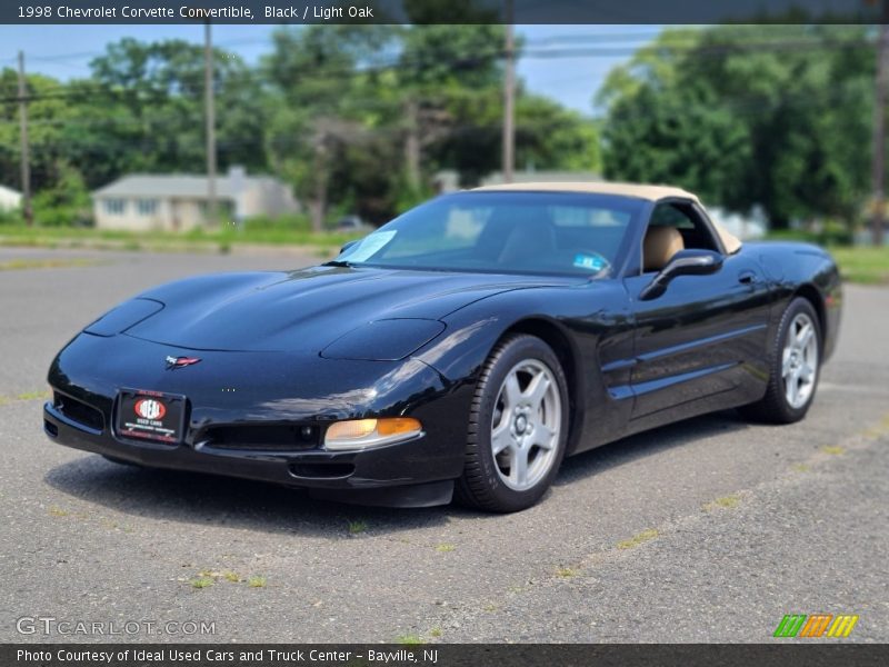 Black / Light Oak 1998 Chevrolet Corvette Convertible