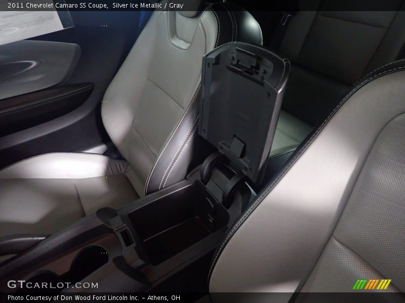 Silver Ice Metallic / Gray 2011 Chevrolet Camaro SS Coupe