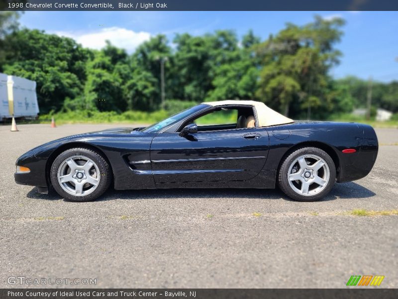 Black / Light Oak 1998 Chevrolet Corvette Convertible