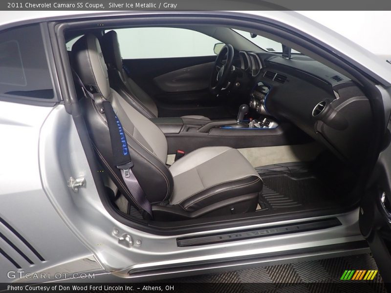 Silver Ice Metallic / Gray 2011 Chevrolet Camaro SS Coupe