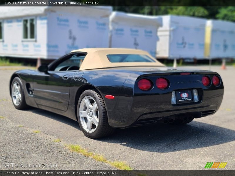 Black / Light Oak 1998 Chevrolet Corvette Convertible