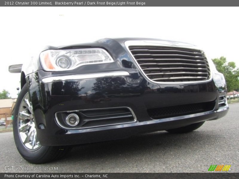 Blackberry Pearl / Dark Frost Beige/Light Frost Beige 2012 Chrysler 300 Limited