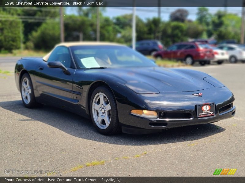 Black / Light Oak 1998 Chevrolet Corvette Convertible