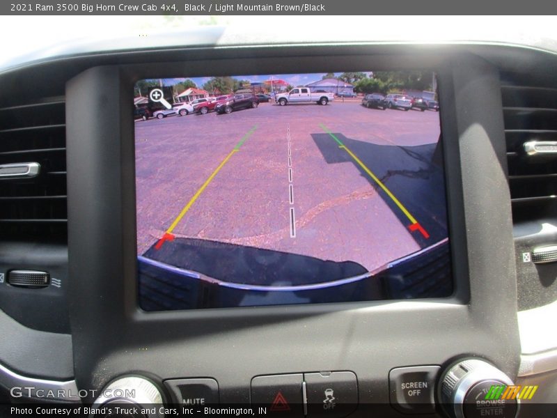 Black / Light Mountain Brown/Black 2021 Ram 3500 Big Horn Crew Cab 4x4