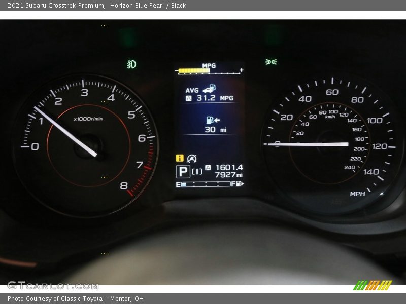 Horizon Blue Pearl / Black 2021 Subaru Crosstrek Premium