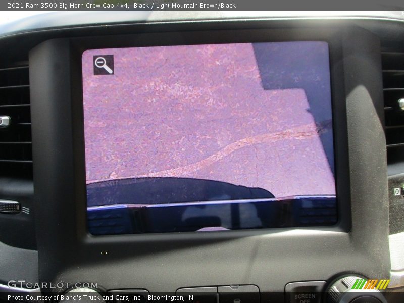 Black / Light Mountain Brown/Black 2021 Ram 3500 Big Horn Crew Cab 4x4