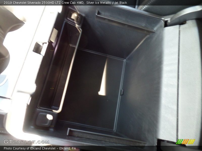 Silver Ice Metallic / Jet Black 2019 Chevrolet Silverado 2500HD LTZ Crew Cab 4WD