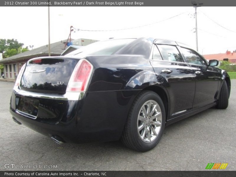 Blackberry Pearl / Dark Frost Beige/Light Frost Beige 2012 Chrysler 300 Limited