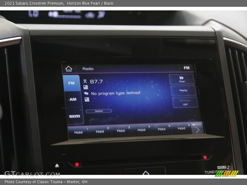 Horizon Blue Pearl / Black 2021 Subaru Crosstrek Premium