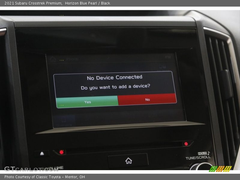 Horizon Blue Pearl / Black 2021 Subaru Crosstrek Premium