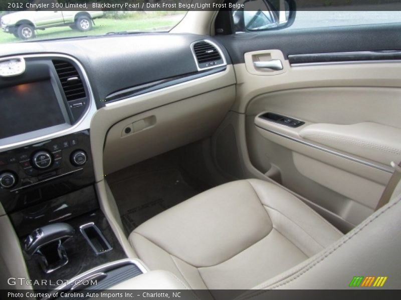 Blackberry Pearl / Dark Frost Beige/Light Frost Beige 2012 Chrysler 300 Limited