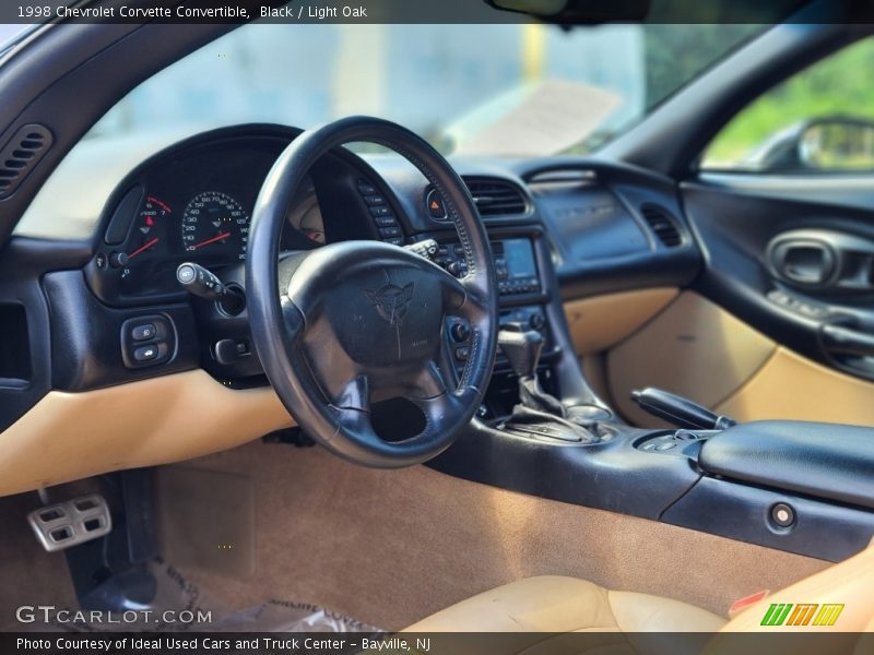 Black / Light Oak 1998 Chevrolet Corvette Convertible