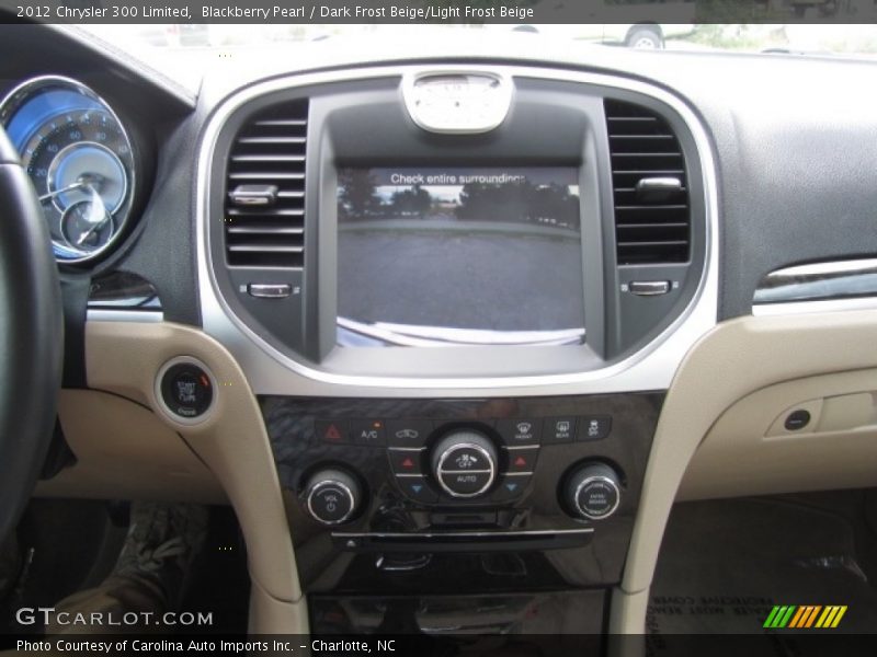 Blackberry Pearl / Dark Frost Beige/Light Frost Beige 2012 Chrysler 300 Limited
