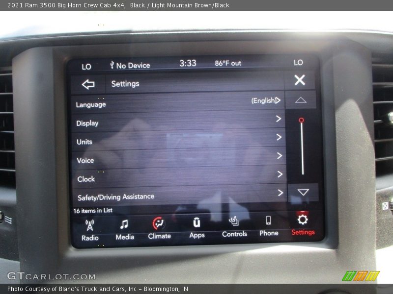 Black / Light Mountain Brown/Black 2021 Ram 3500 Big Horn Crew Cab 4x4