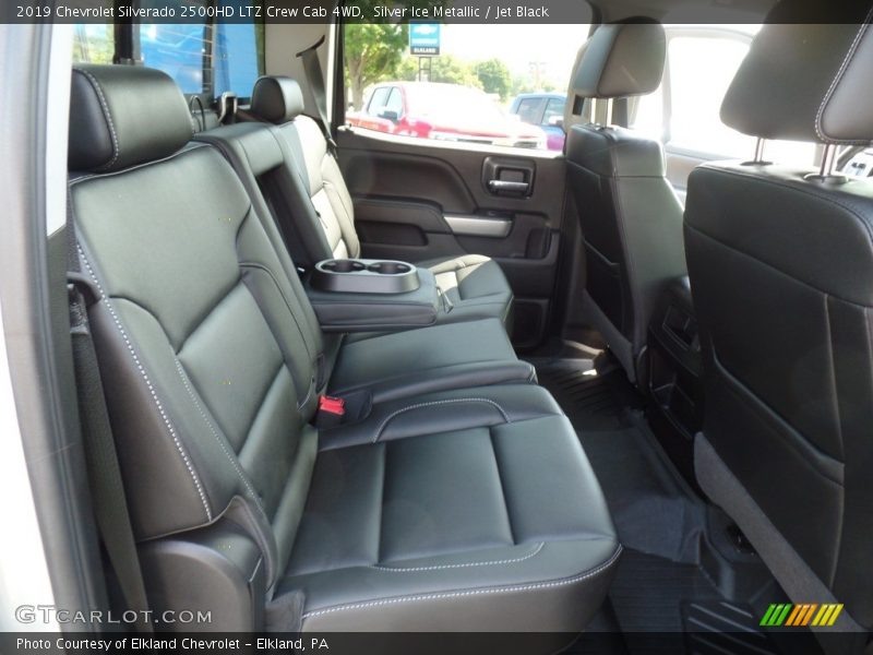 Silver Ice Metallic / Jet Black 2019 Chevrolet Silverado 2500HD LTZ Crew Cab 4WD