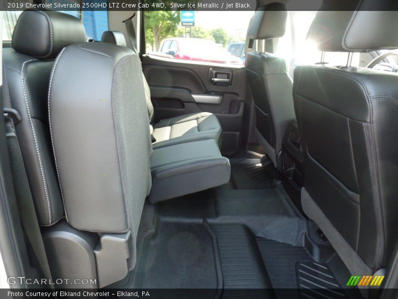 Silver Ice Metallic / Jet Black 2019 Chevrolet Silverado 2500HD LTZ Crew Cab 4WD