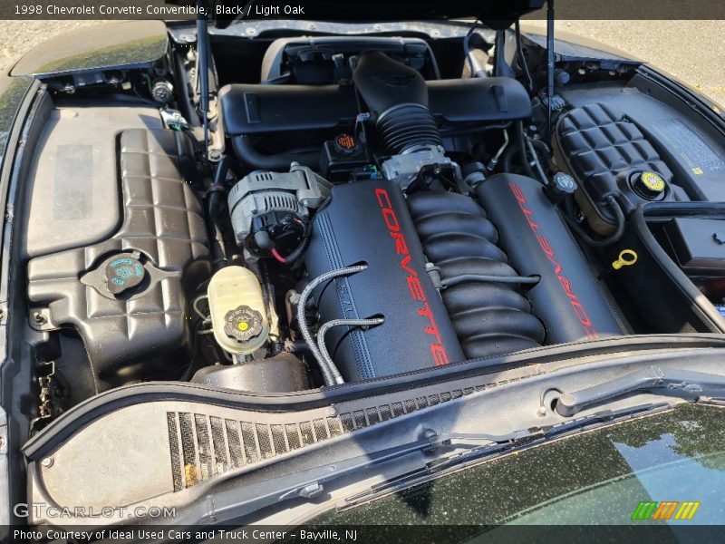 Black / Light Oak 1998 Chevrolet Corvette Convertible
