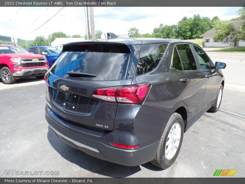 Iron Gray Metallic / Jet Black 2022 Chevrolet Equinox LT AWD
