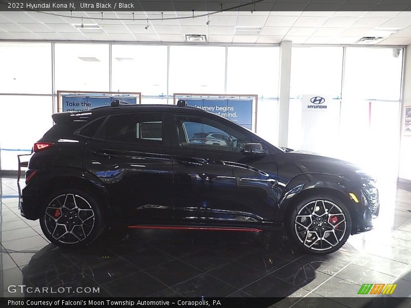 Ultra Black / Black 2022 Hyundai Kona N