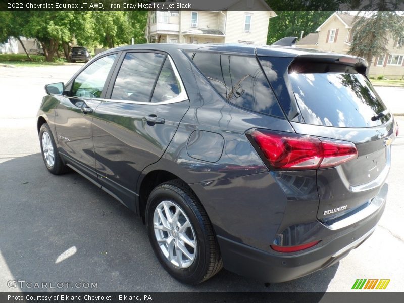 Iron Gray Metallic / Jet Black 2022 Chevrolet Equinox LT AWD