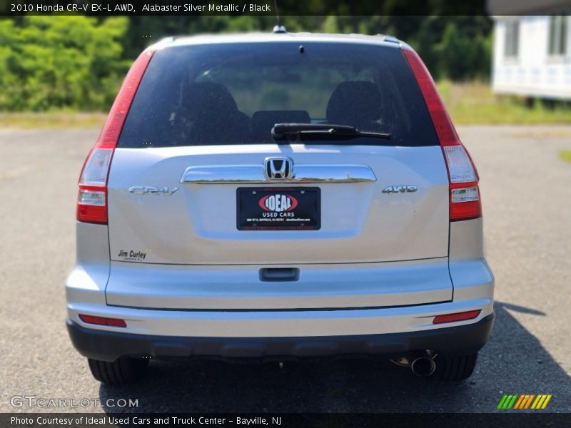 Alabaster Silver Metallic / Black 2010 Honda CR-V EX-L AWD