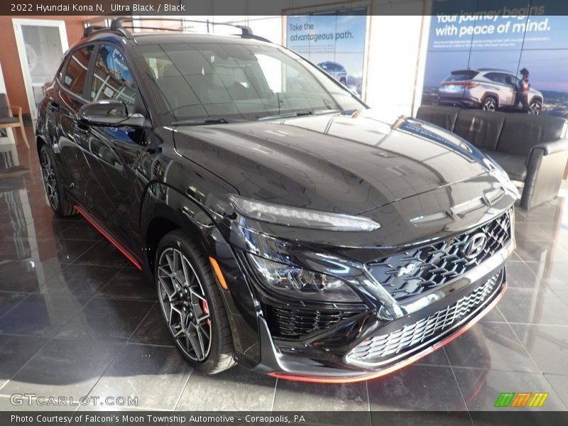 Ultra Black / Black 2022 Hyundai Kona N