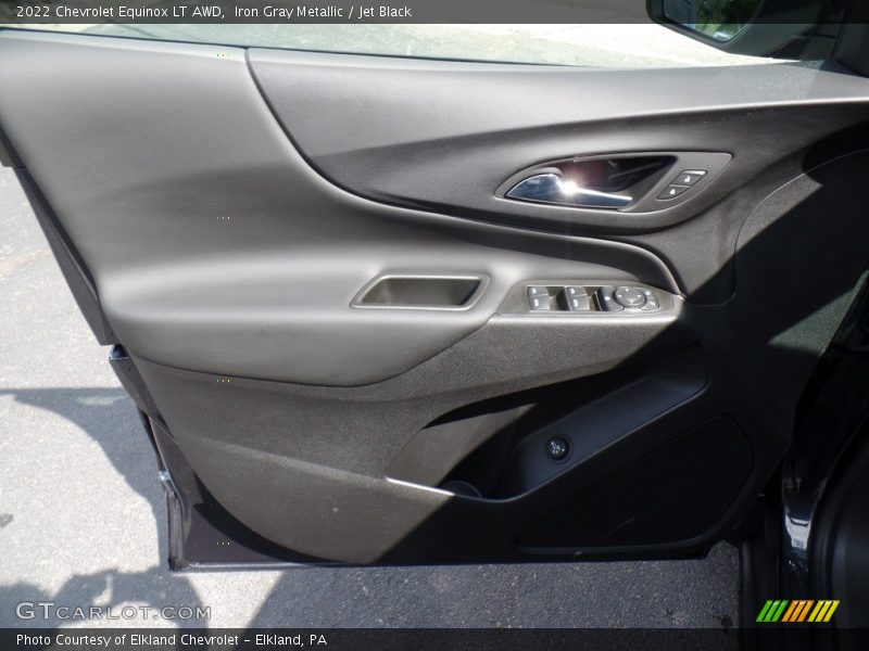 Iron Gray Metallic / Jet Black 2022 Chevrolet Equinox LT AWD
