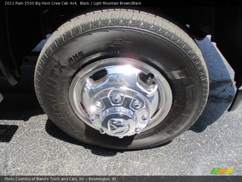 Black / Light Mountain Brown/Black 2021 Ram 3500 Big Horn Crew Cab 4x4