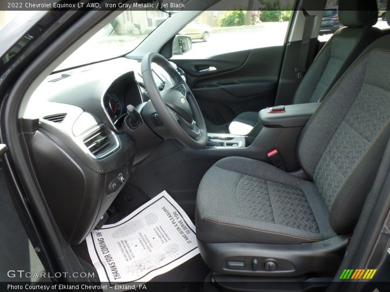 Iron Gray Metallic / Jet Black 2022 Chevrolet Equinox LT AWD