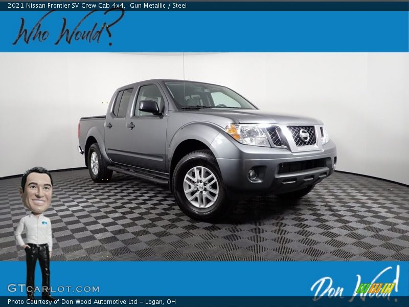 Gun Metallic / Steel 2021 Nissan Frontier SV Crew Cab 4x4