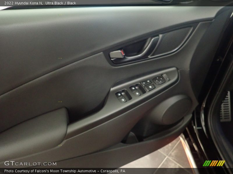 Ultra Black / Black 2022 Hyundai Kona N