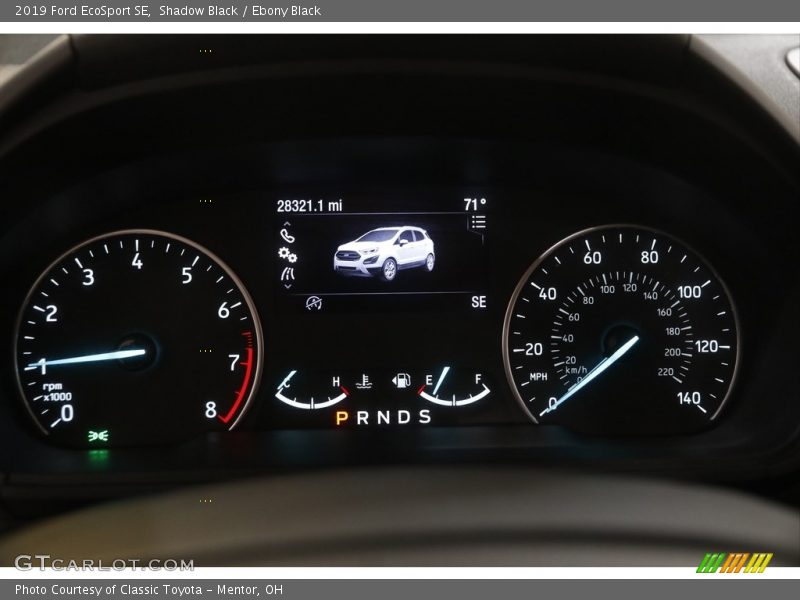 Shadow Black / Ebony Black 2019 Ford EcoSport SE