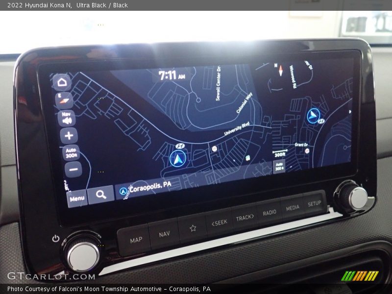 Ultra Black / Black 2022 Hyundai Kona N