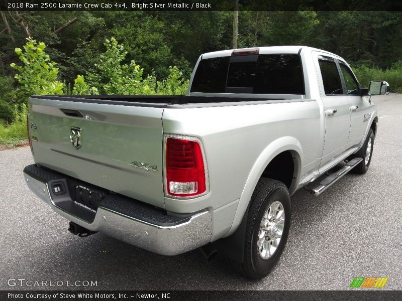 Bright Silver Metallic / Black 2018 Ram 2500 Laramie Crew Cab 4x4