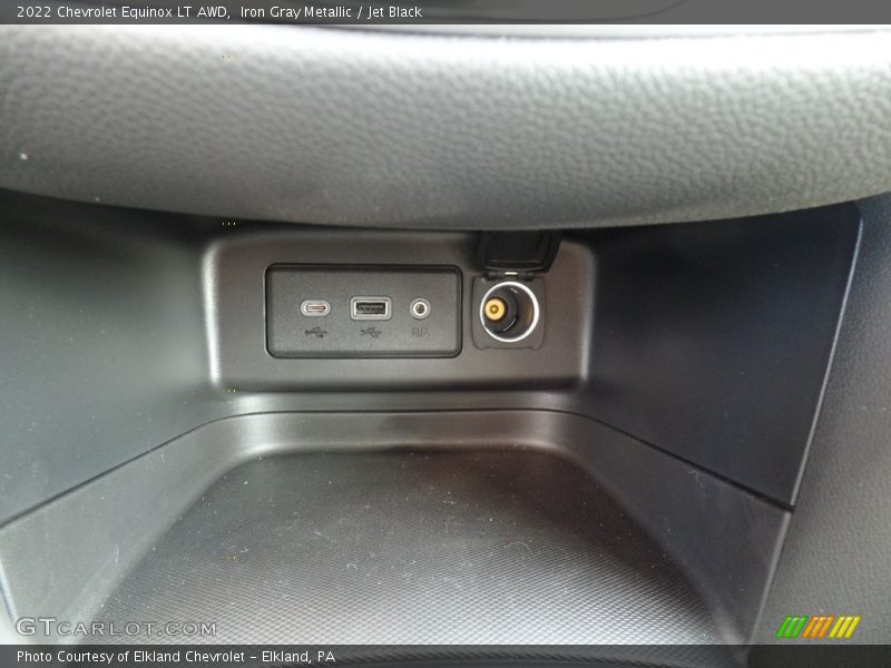 Iron Gray Metallic / Jet Black 2022 Chevrolet Equinox LT AWD