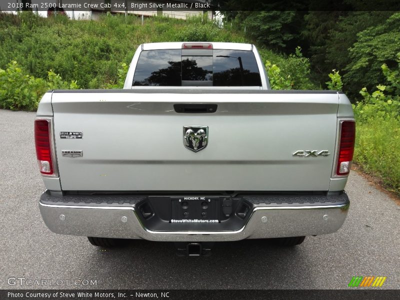 Bright Silver Metallic / Black 2018 Ram 2500 Laramie Crew Cab 4x4