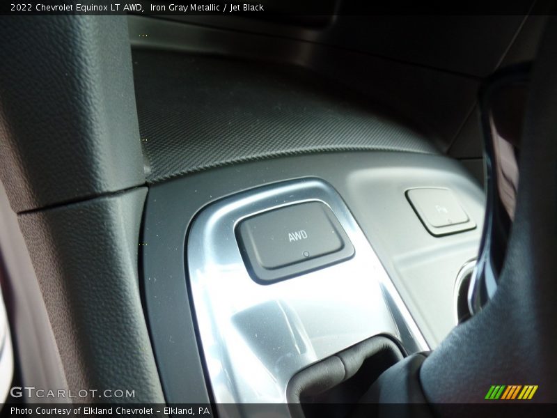 Iron Gray Metallic / Jet Black 2022 Chevrolet Equinox LT AWD