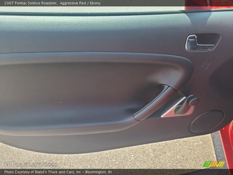Aggressive Red / Ebony 2007 Pontiac Solstice Roadster