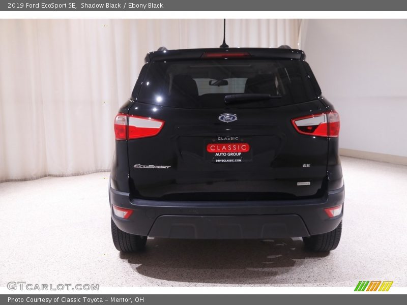 Shadow Black / Ebony Black 2019 Ford EcoSport SE