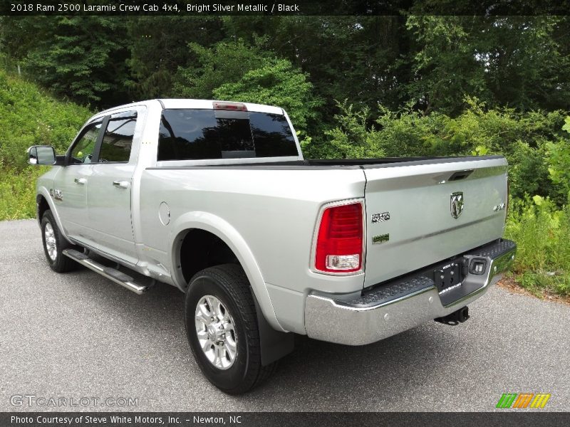 Bright Silver Metallic / Black 2018 Ram 2500 Laramie Crew Cab 4x4