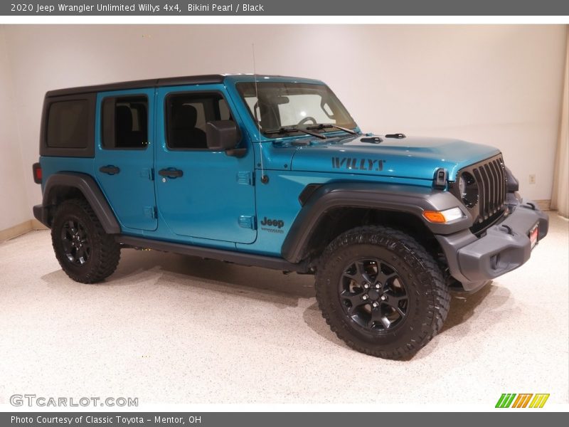 Bikini Pearl / Black 2020 Jeep Wrangler Unlimited Willys 4x4